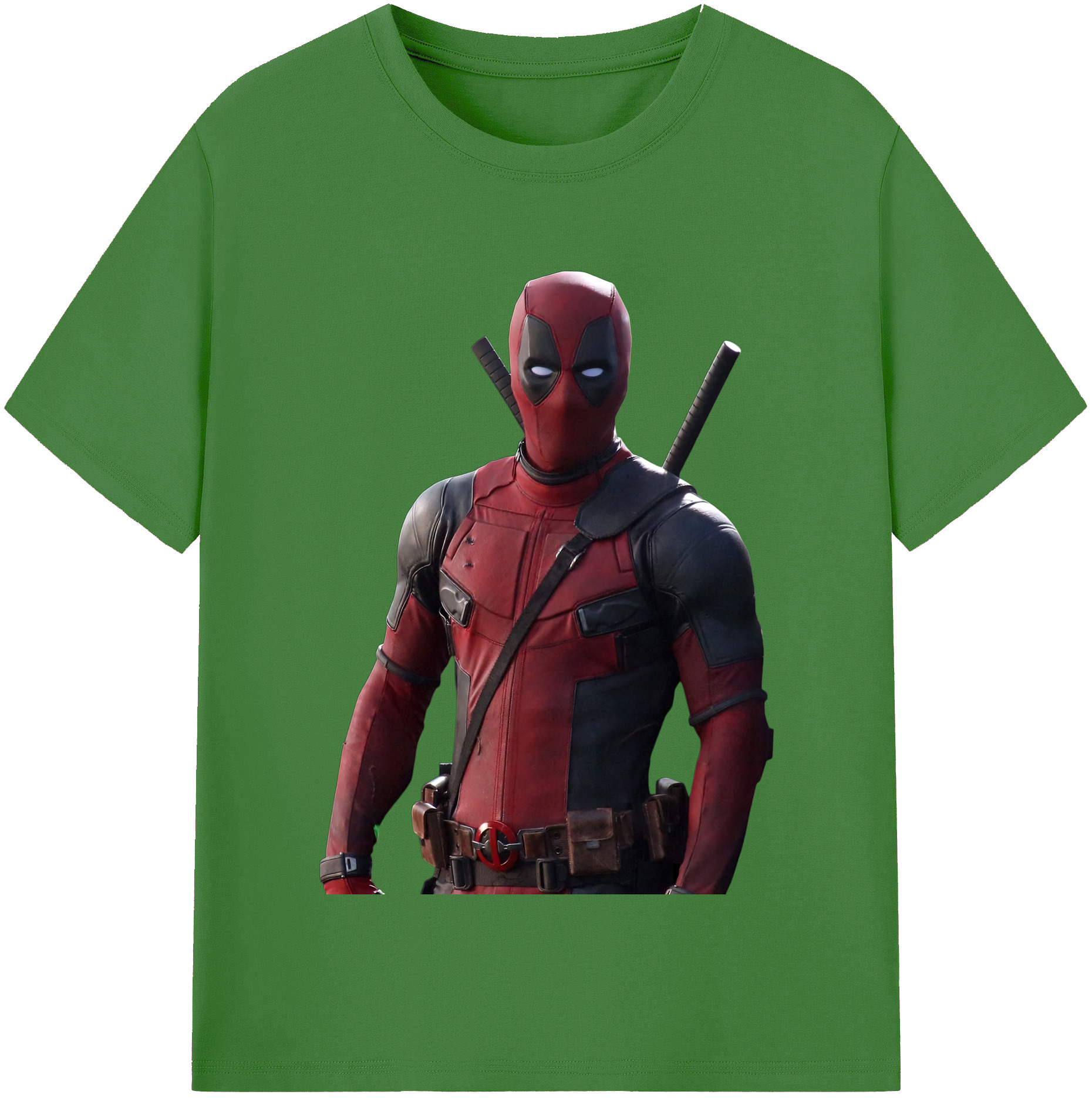 （画像用） Deadpool デッドプール レディースカジュアルプリントTシャツ（綿100％）